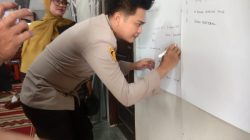 Bhabinkamtibmas Polsek Tanjung Batu Hadiri Musdes Penyusunan RKPDesa Limbang Jaya I Tahun 2027