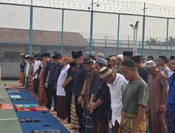 Lapas Muara Enim Gelar Salat Istisqa Bersama WB, Mohon Turunnya Hujan dan Keberkahan