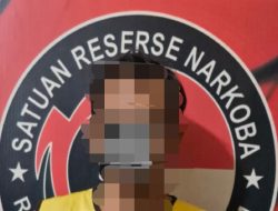 Polres Muara Enim Berhasil Ciduk Pria Parubaya Jual Puluhan Paket Sabu di Desa Suka Dana 