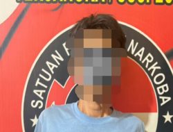 SatresNarkoba Berhasil Amankan Pria Pengedar 52 Paket Diduga Sabu dan 3 Pil Ekstasi di Jalan Desa Jiwa Baru Lubai