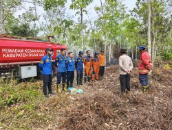 *Polsek Tanjung Batu Intensifkan Patroli dan Himbauan Cegah Karhutla di Kelurahan Tanjung Batu*