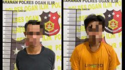 Dua Pelaku Spesialis Bobol Rumah Kosong, Berhasil Di Ringkus Tim Resmob Pidum Satreskrim Polres Ogan Ilir