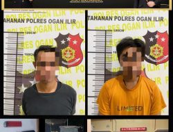 Dua Pelaku Spesialis Bobol Rumah Kosong, Berhasil Di Ringkus Tim Resmob Pidum Satreskrim Polres Ogan Ilir