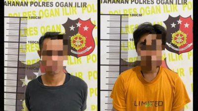 Dua Pelaku Spesialis Bobol Rumah Kosong, Berhasil Di Ringkus Tim Resmob Pidum Satreskrim Polres Ogan Ilir