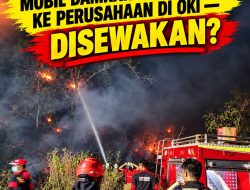 Ogan Ilir Dikepung Asap, Mobil Damkar Diduga Disewakan ke Perusahaan di OKI