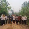 Polsek Tanjung Batu Bersama Pemerintah Kecamatan dan MPA Lakukan Patroli Karhutla, Temukan dan Padamkan Titik Api