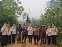 Polsek Tanjung Batu Bersama Pemerintah Kecamatan dan MPA Lakukan Patroli Karhutla, Temukan dan Padamkan Titik Api