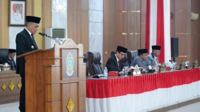 DPRD OI Gelar Paripurna Nota Pengantar Rancangan APBD 2027 