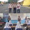 Jalin Silaturahmi, Kapolsek Tanjung Batu Sambangi SMK Az-Zawiyah Sampaikan Pesan Kamtibmas