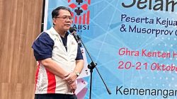 Terpilih Aklamasi, Herry Zaman Ketua Umum GABSI Sumsel Periode 2026-2030
