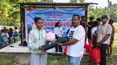 Peringati Sumpah Pemuda 2026 di Kampung Asei, Ondofolo Harly Ohei Ajak Pemuda Papua Jauhi Kegiatan Negatif