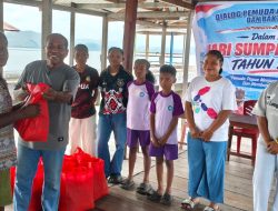 Sumpah Pemuda di Kampung Asei Besar, Ondofolo Marthen Ohee Ajak Pemuda Hormati Pemerintah dan Jaga Keutuhan NKRI