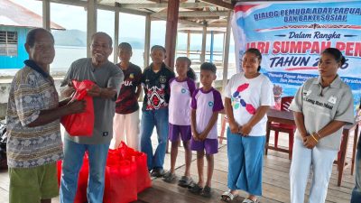 Sumpah Pemuda di Kampung Asei Besar, Ondofolo Marthen Ohee Ajak Pemuda Hormati Pemerintah dan Jaga Keutuhan NKRI