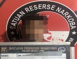 Berkat Bantuan Informasi Warga, Satreskoba Garcep Bekuk Pengedar Sabu di Desa Lubuk Ampelas 